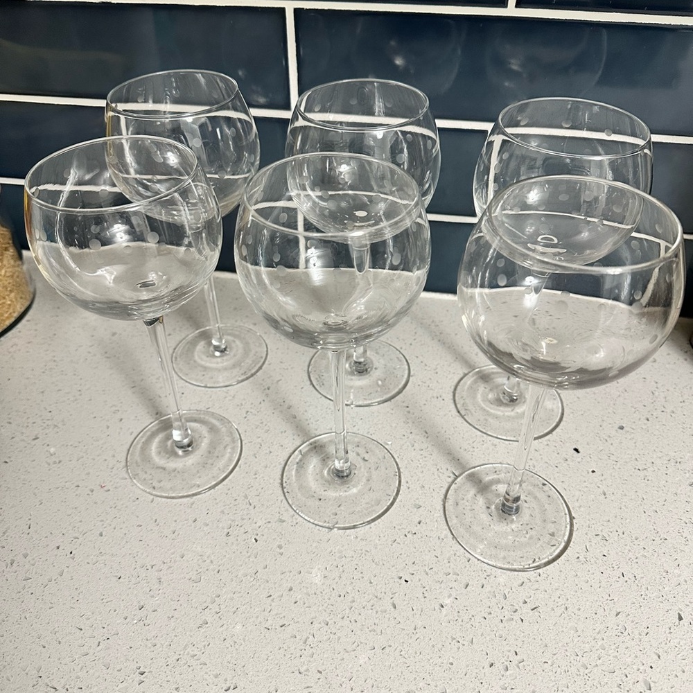 Elegant Clear Kate Spade Glass Set